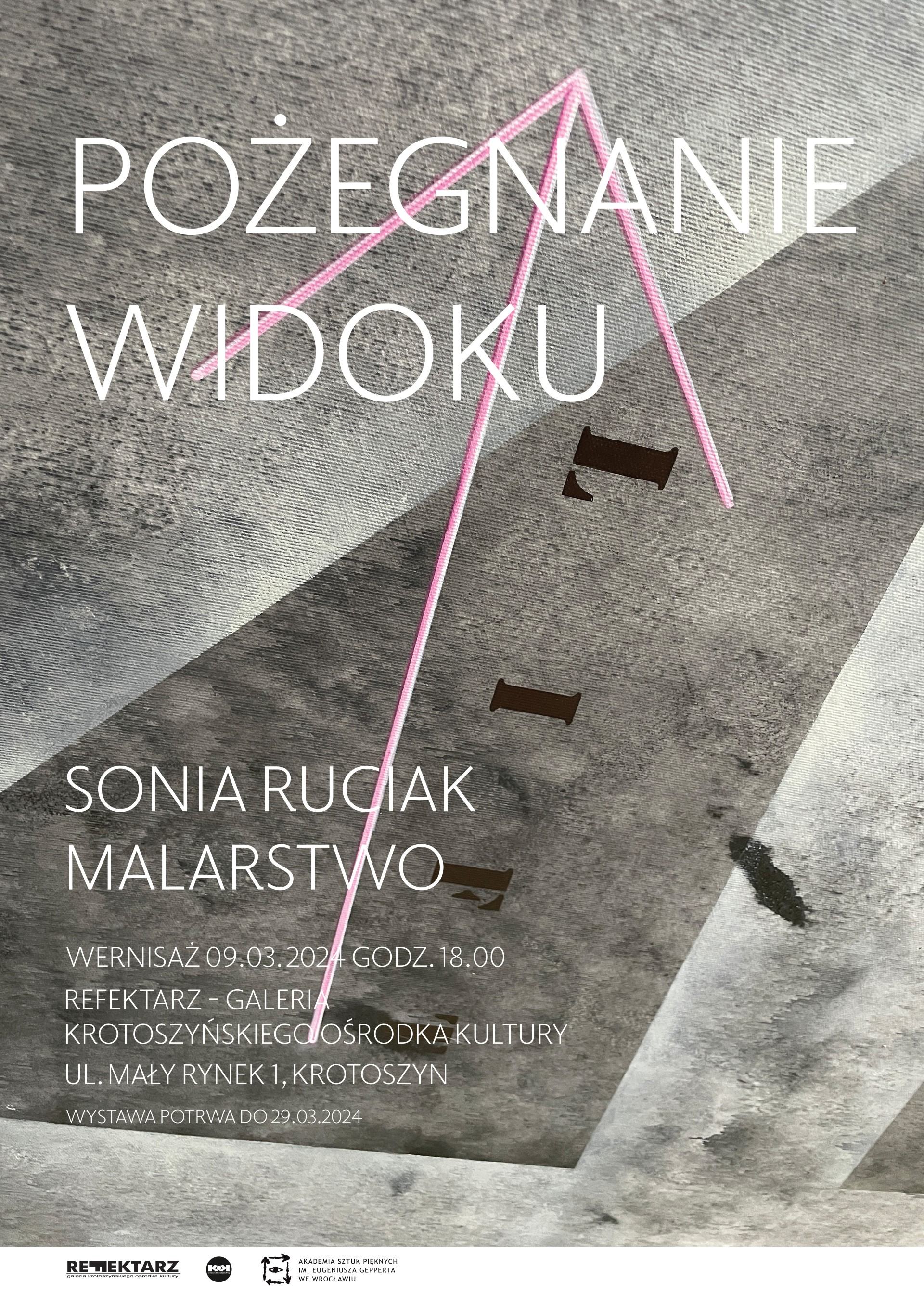 Wystawa Soni Ruciak inspirowana wierszem Wisławy Szymborskiej.