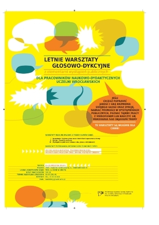 warsztaty głosowo- dykcyjne