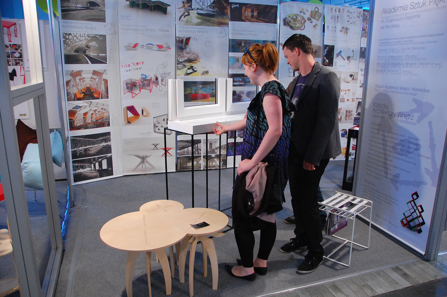 Prace studentów AW i W na Arena Design 2011