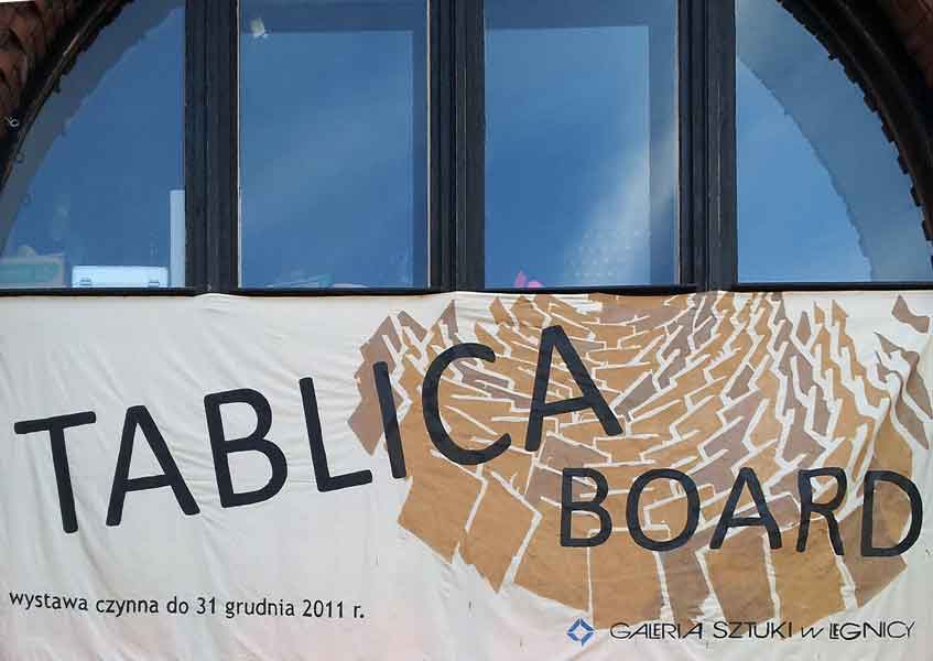 wystawy rysunku TABLICA/BOARD