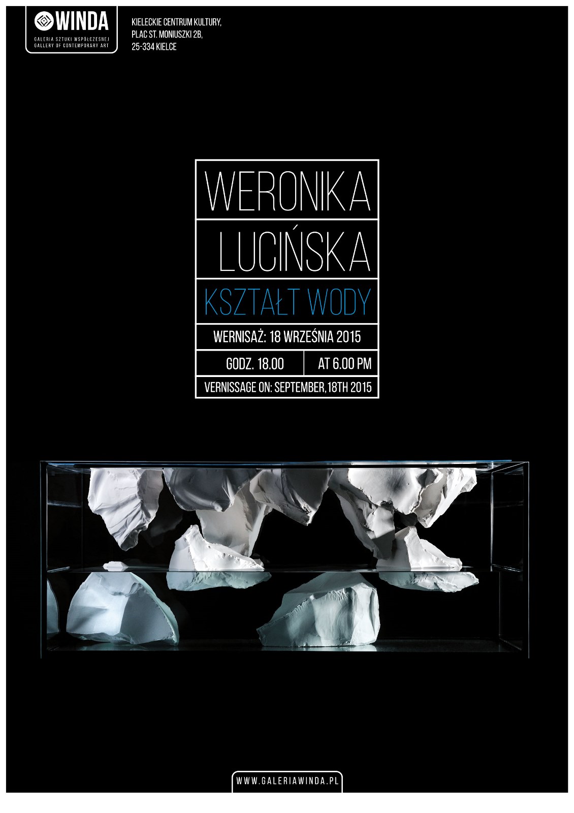 Kształt wody-plakat