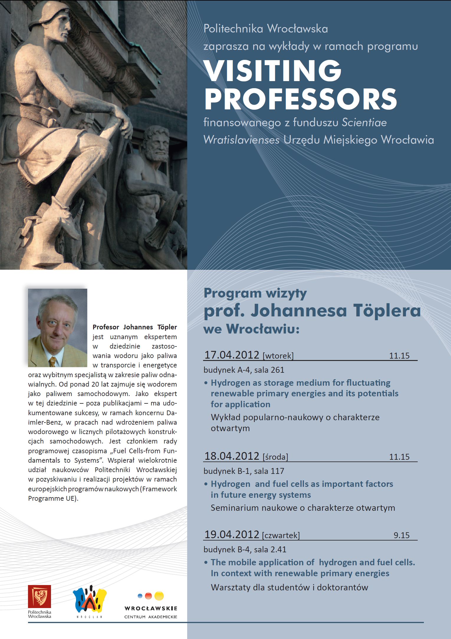 Visiting Professors - Johannes Töpler