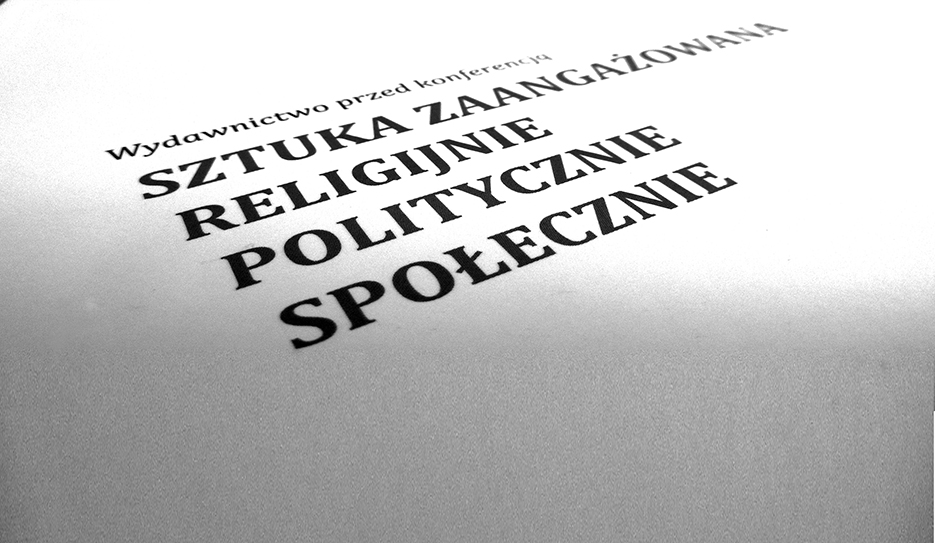 SZTUKA ZAANGAŻOWANA