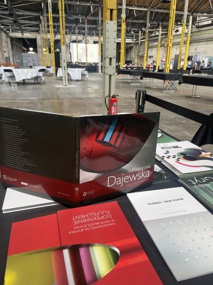 Stoisko ASP na Glass Art Society 2024 w Berlinie, zdj. Kalina Bańka-Kulka