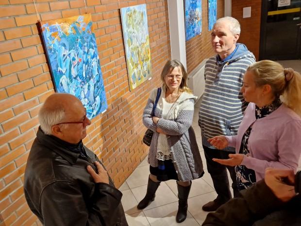 Wystawa Fenomen obrazu prof. Darii Mileckiej i dr Marceliny Groń Wystawa Fenomen obrazu prof. Darii Mileckiej i dr Marceliny Groń