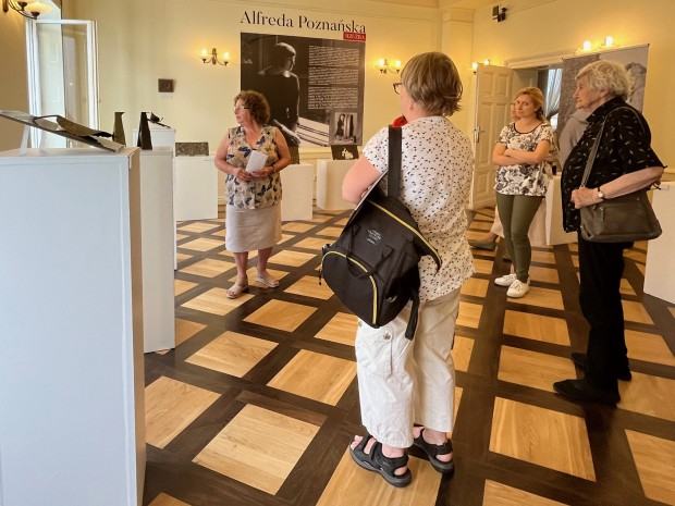 Wystawa prac prof. Alfredy Poznańskiej