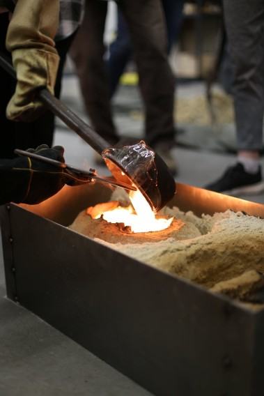 Collaborative glass foundry