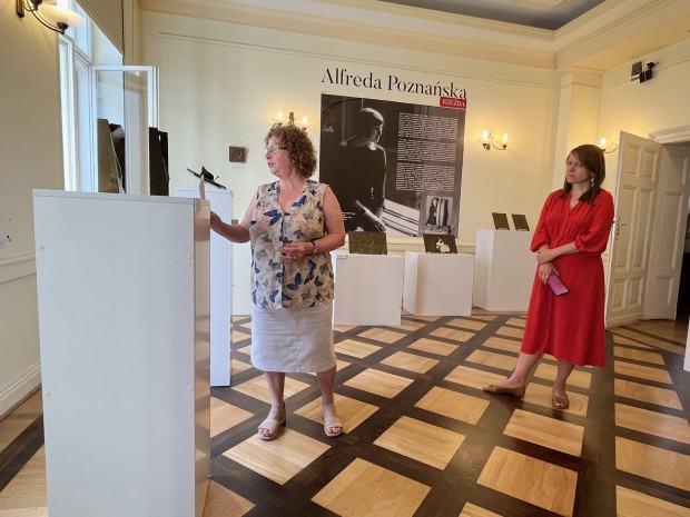 Wystawa prac prof. Alfredy Poznańskiej