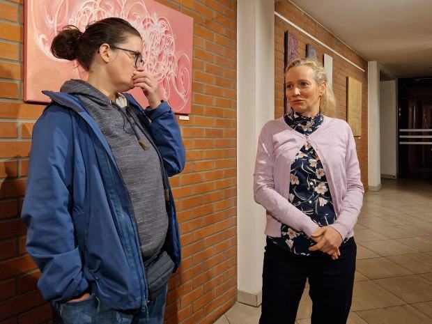 Wystawa Fenomen obrazu prof. Darii Mileckiej i dr Marceliny Groń Wystawa Fenomen obrazu prof. Darii Mileckiej i dr Marceliny Groń