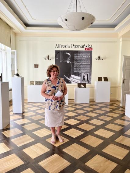 Wystawa prac prof. Alfredy Poznańskiej