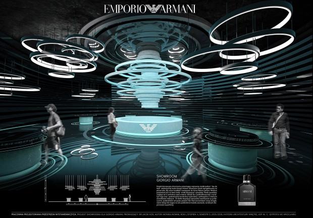 Monika Nowak, Showroom Giorgio Armani Monika Nowak, Showroom Giorgio Armani