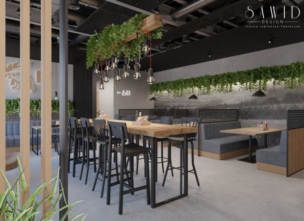 Joanna Jabłońska-Pawlaczek, Wnętrze Bistro, 2019