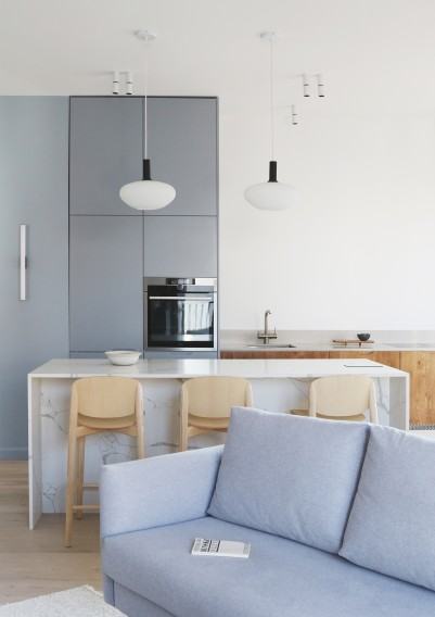 Madde Studio, Błękitne mieszkanie