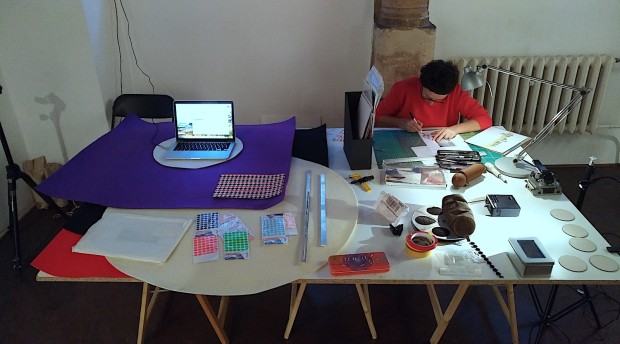 kinoMANUAL /Aga Jarząb, Maciek Bączyk/, „Site-specific Animation”, 2018, wystawa w Galerii Entropia we Wrocławiu