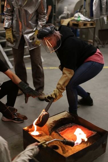 Collaborative glass foundry