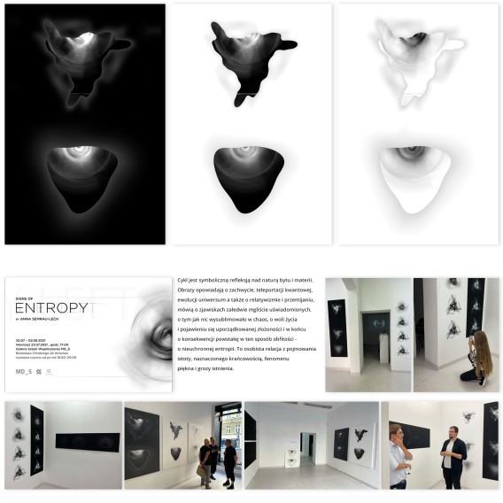 Anna Semrau-Lech, wystawa Signs of Entrophy Anna Semrau-Lech, wystawa Signs of Entrophy