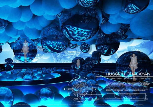 Karina Płonka, Scenografia pokazu mody Hussein Chalayan Karina Płonka, Scenografia pokazu mody Hussein Chalayan
