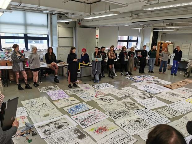 Relacja z pobytu w National College of Art and Designe w Dublinie w ramach programu Erazmus plus Relacja z pobytu w National College of Art and Designe w Dublinie w ramach programu Erazmus plus