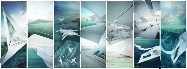 Aleksandra Śliwińska, Zespół obiektów mieszkalnych w kontekście brzegu jeziora