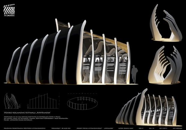 Joanna Hanc, Stoisko Festiwalu Afrykamera Joanna Hanc, Stoisko Festiwalu Afrykamera