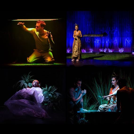 Marianna Syska, scenografia do przedstawienia Miejskie Ziółka, reż. Natasza Sołtanowicz, zdj. HaWa, 2020 Marianna Syska, scenografia do przedstawienia Miejskie Ziółka, reż. Natasza Sołtanowicz, zdj. HaWa, 2020