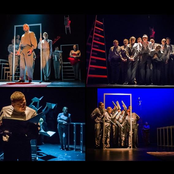 Marianna Syska, scenografia do przedstawienia Cesarz, reż. Aneta Głuch-Klucznik, zdj. Klaudia Kaczmarek, 2018 Marianna Syska, scenografia do przedstawienia Cesarz, reż. Aneta Głuch-Klucznik, zdj. Klaudia Kaczmarek, 2018