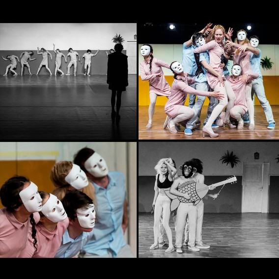 Marianna Syska, scenografia do przedstawienia Czeski Diplom, reż. Piotr Ratajczak, zdj. Szkoła AFA, 2018 Marianna Syska, scenografia do przedstawienia Czeski Diplom, reż. Piotr Ratajczak, zdj. Szkoła AFA, 2018