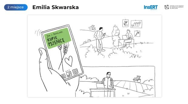 II miejsce Emilia Skwarska