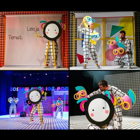 Marianna Syska, Izabela Banaszak, scenografia do przedstawienia Kropka z Błędem, reż. Natasza Sołtanowicz, zdj. Zdrojowy Teatr Animacji, 2020 Marianna Syska, Izabela Banaszak, scenografia do przedstawienia Kropka z Błędem, reż. Natasza Sołtanowicz, zdj. Zdrojowy Teatr Animacji, 2020