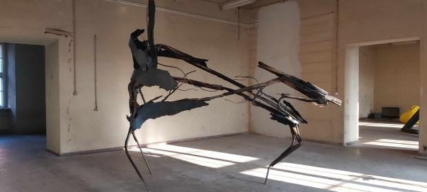 widok wystawy Dyplomy rzeźba