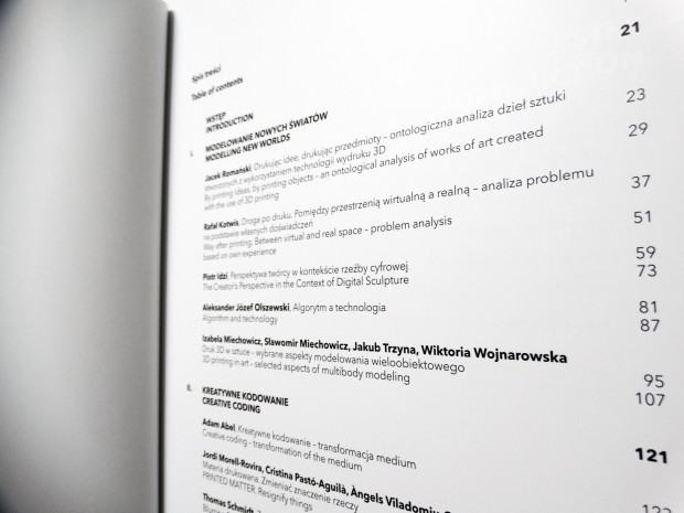 Monografia 3D. Implikacke, cyfra i bryła