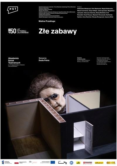 Spektakl w reż. Dudy Paivy "Złe zabawy" z kostiumami Dżesiki Zemsty Spektakl w reż. Dudy Paivy "Złe zabawy" z kostiumami Dżesiki Zemsty