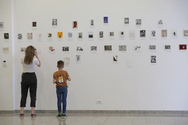 Wystawa PrintCard Wrocław w Kulturni Centar Osijek, zdj. Łukasz Paluch