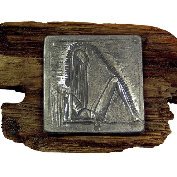 Marianna Syska, żeliwo i drewno, zdj. autorka, 2014 Marianna Syska, żeliwo i drewno, zdj. autorka, 2014