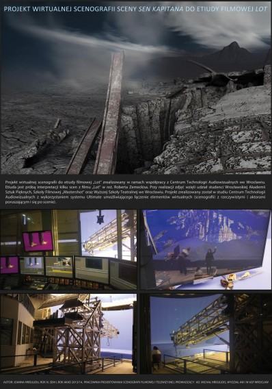 Joanna Hrisulidu, etiuda filmowa - Lot, 2013-2014