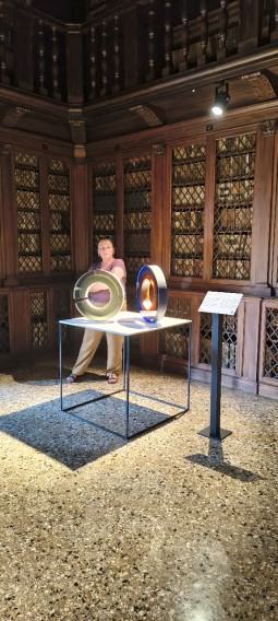 Dr Agnieszka Leśniak Banasiak na the Venice Glass Week 2025