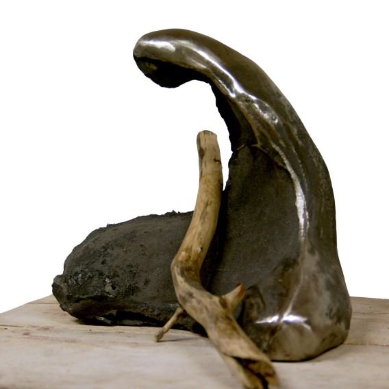 Marianna Syska, żeliwo i drewno, zdj. autorka, 2014 Marianna Syska, żeliwo i drewno, zdj. autorka, 2014