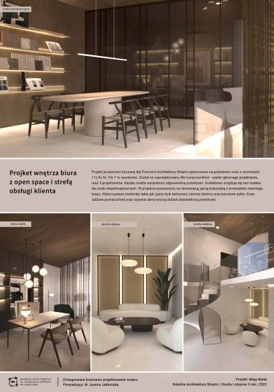 Maja Bylak, Projekt Biura, semestr IV, rok akademicki 2021-2022