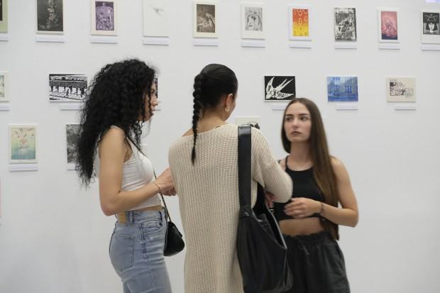 Wystawa PrintCard Wrocław w Kulturni Centar Osijek, zdj. Łukasz Paluch