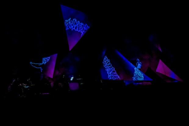 Sebastian Siepietowski, scenografia i multimedia do spektaklu Syrena - Monomusical