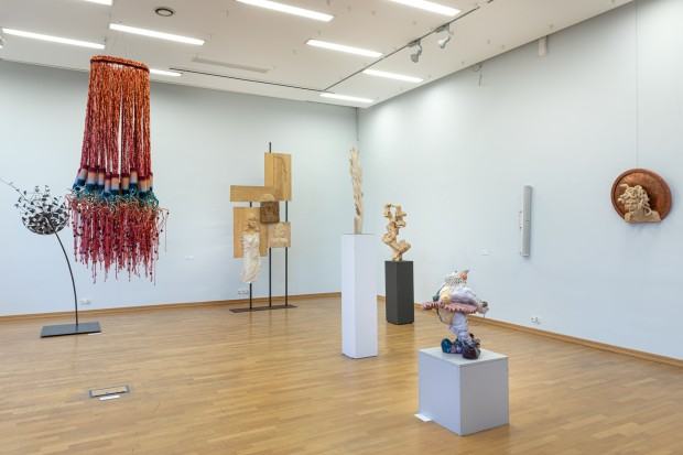 Wystawa Przestrzeń jest materialna, zdj. Michał Pietrzak