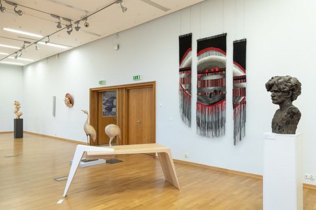 Wystawa Przestrzeń jest materialna, zdj. Michał Pietrzak