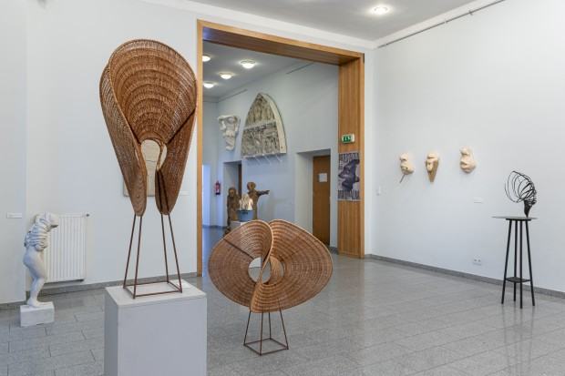 Wystawa Przestrzeń jest materialna, zdj. Michał Pietrzak