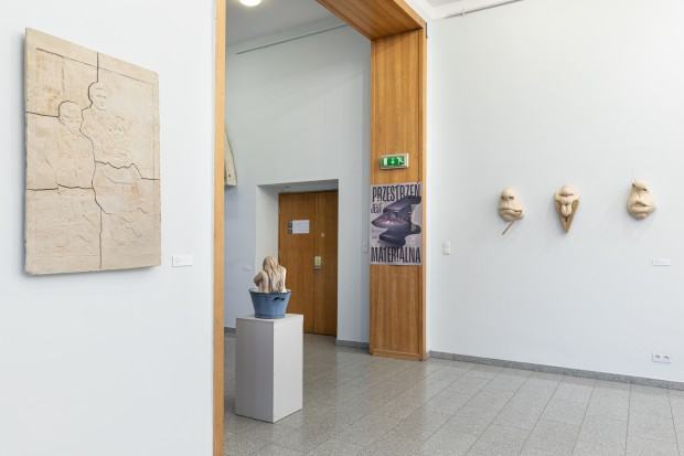 Wystawa Przestrzeń jest materialna, zdj. Michał Pietrzak