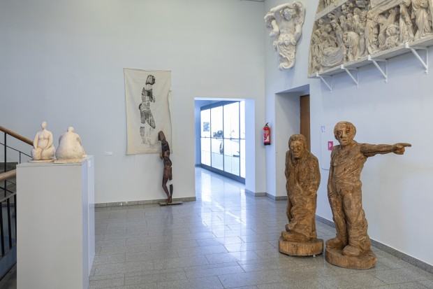 Wystawa Przestrzeń jest materialna, zdj. Michał Pietrzak