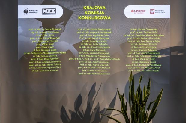 Uroczystość wręczenia nagrody - Studencki Nobel