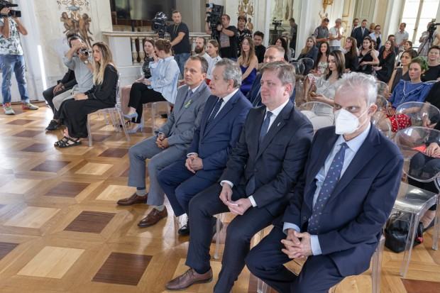 fotorelacja z wręczenia Stypendium Gaude Polonia