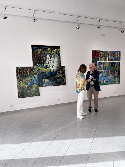 Wystawa Huberta Bujaka, pt. Kadry w strumieniu pamięci we Włoszech Wystawa Huberta Bujaka, pt. Kadry w strumieniu pamięci we Włoszech