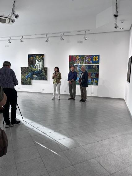 Wystawa Huberta Bujaka, pt. Kadry w strumieniu pamięci we Włoszech Wystawa Huberta Bujaka, pt. Kadry w strumieniu pamięci we Włoszech