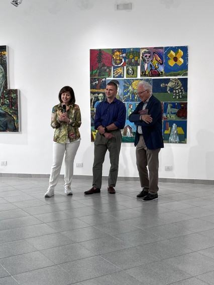 Wystawa Huberta Bujaka, pt. Kadry w strumieniu pamięci we Włoszech Wystawa Huberta Bujaka, pt. Kadry w strumieniu pamięci we Włoszech